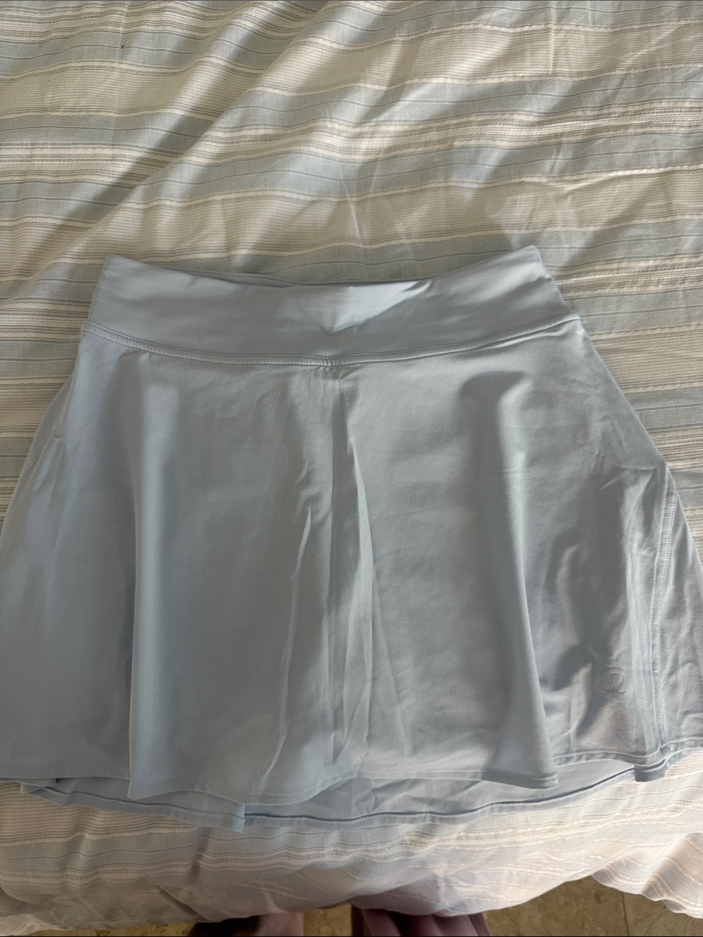 lululemon athletica light blue skater skirt